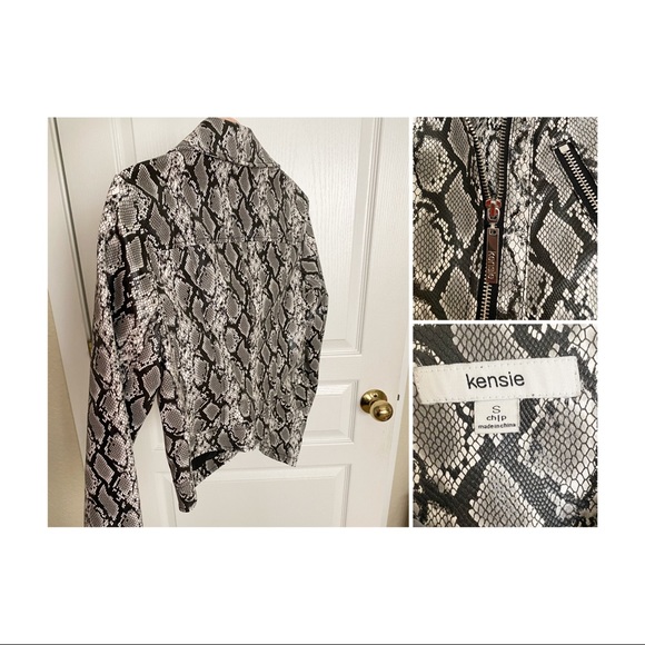 Snakeskin pattern jacket - Picture 2 of 7